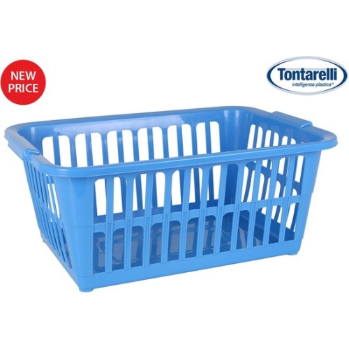 Classic Blue Laundry Basket 35L 58x41cm