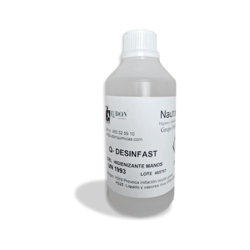 Q-desinfast Hydroalcoholic Hand Sanitizing Gel 250ml