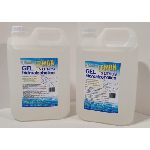 5 Liters Hydroalcoholic Gel Lemon