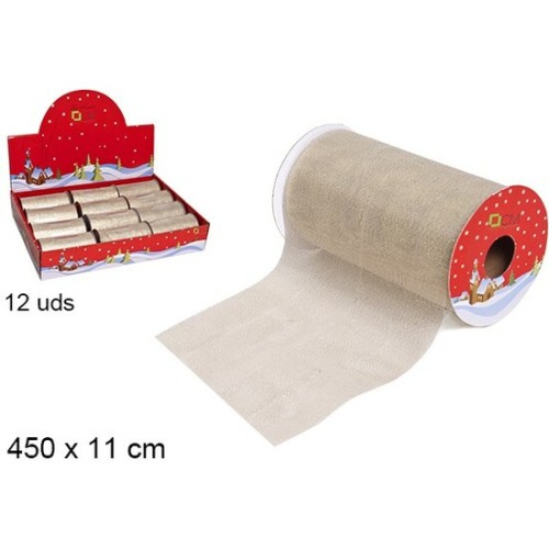 Cinta Navidad Oro 450x11cm
