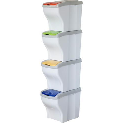 Poker Wastebasket Set of 4 Pcs