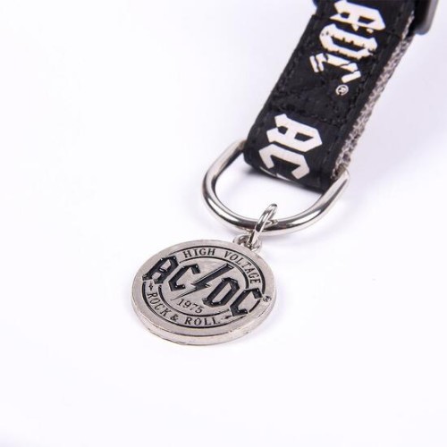 Petral Para Perro M/l Acdc Black