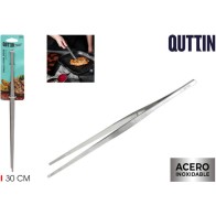 Pinzas Cocina Servir Acero 30cm Quttin