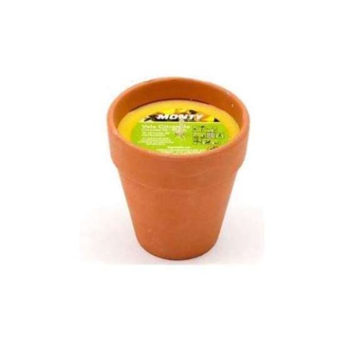 Vela de Citronela 3% Maceta Terracota 8 x 9 cm