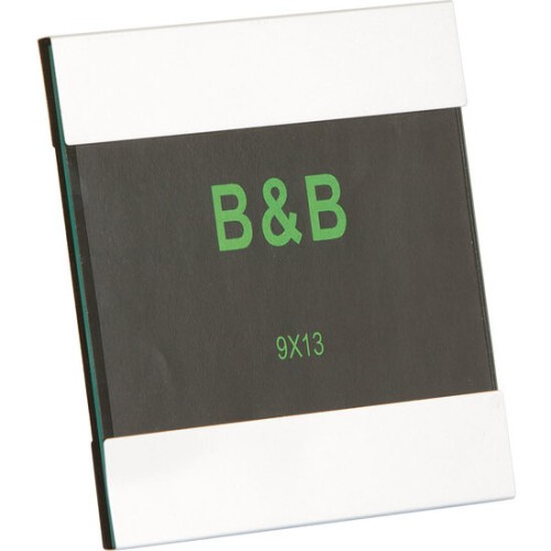 Thick Silver Frame Durable Elegant Display