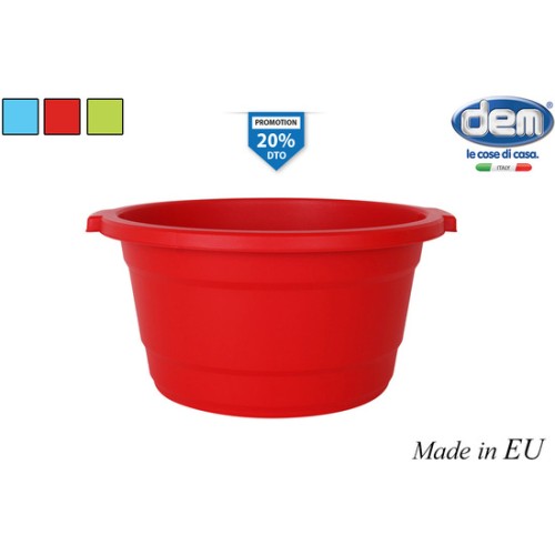 Round Bucket with Handles 20L - 44.6 cm