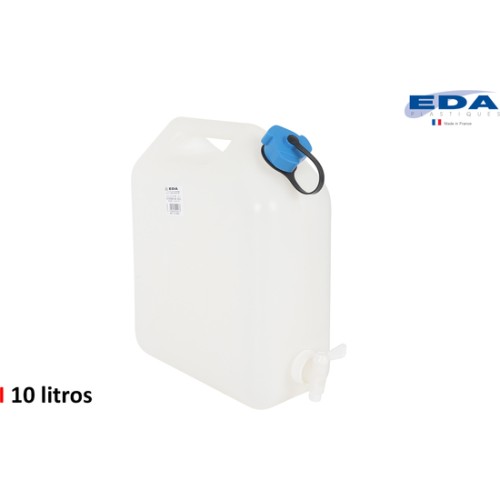 Tanque de Agua Extafuerte 10L con Grifo Eda