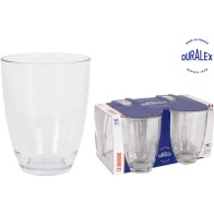 Set of 4 Transparent Gigogne Glasses 360cc