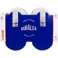 Set 4 Vasos Transparentes Gigogne 360cc