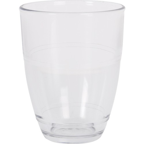 Set of 4 Transparent Gigogne Glasses 360cc