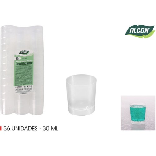 Set-36 Vaso Chupito Pp Algon