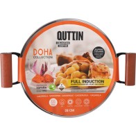 Cacerola 28cm Inducción Completa con Tapa Doha Quttin