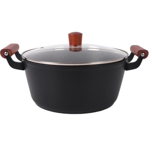 Cacerola 28cm Inducción Completa con Tapa Doha Quttin