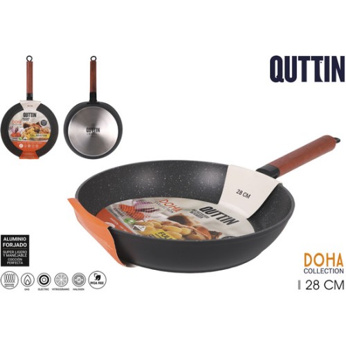 28cm Forged Aluminum Frying Pan by Quttin