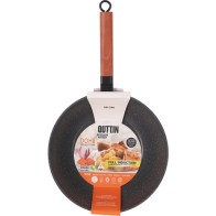 28cm Forged Aluminum Wok for Cooking