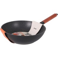 28cm Forged Aluminum Wok for Cooking