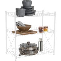 3-Tier Metal Shelf 52x34x55 Confortime