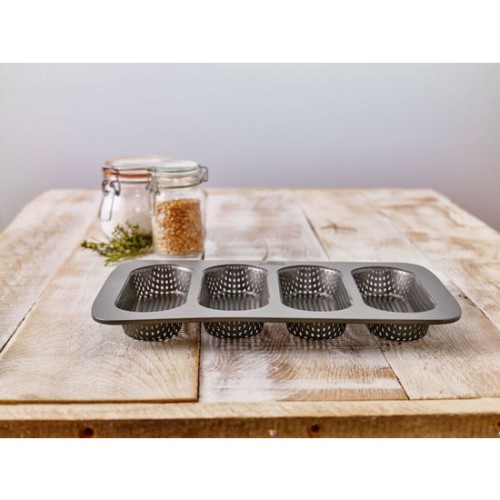 Quttin Perforated Baguette Mold - Bake Perfect Bread