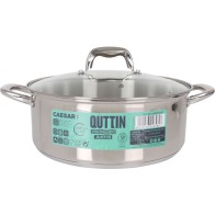 28cm Steel Induction Casserole New Caesar
