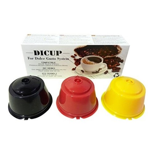 Dicup Reusable Capsules for Dolce Gusto Machines