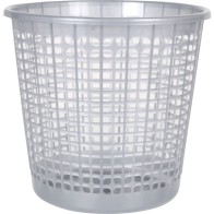 Office Trash Bin 27x25.5cm Black/Grey