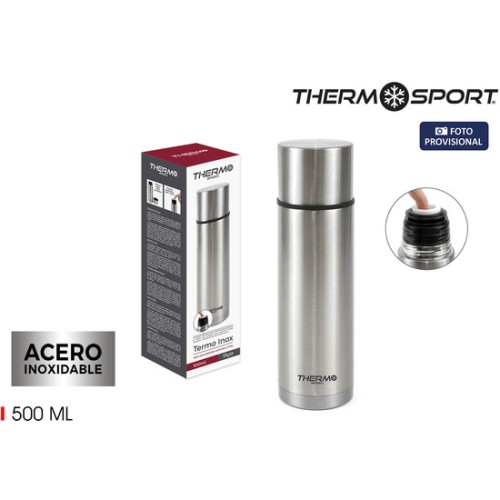 Termo Inox 500ml estilo Thermosport