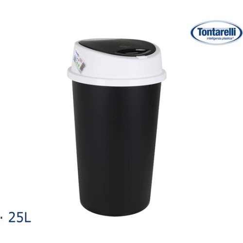 Cubo Basura C/tapa Push 25l Bingo