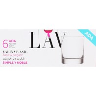 Set of 6 Reinforced Whiskey Glasses - Perfect for Spirits