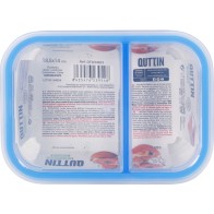 Rectangular Lunch Box 18.3x14x6.3cm Quttin