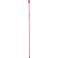 Red/White Mop and Broom Handle 140cm