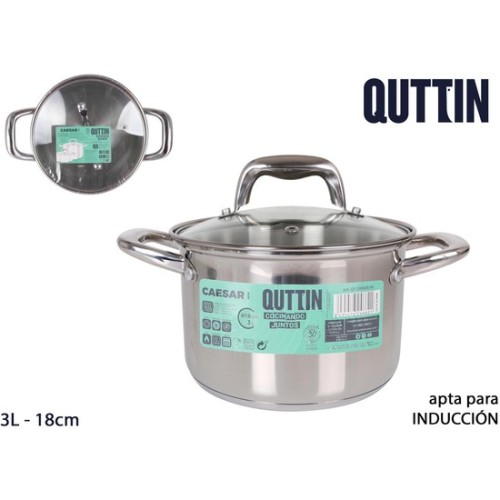 New Caesar 18cm Induction Steel Pot - Essential Kitchen Cookware