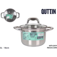 New Caesar 18cm Induction Steel Pot - Essential Kitchen Cookware