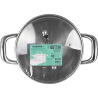New Caesar 18cm Induction Steel Pot - Essential Kitchen Cookware