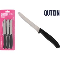 Set 6pzs Cuchillos Mesa Serrados 11cm Basic