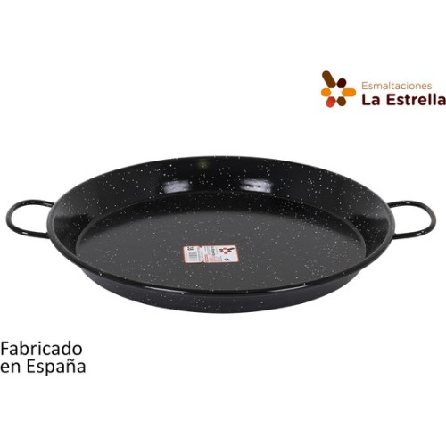 Paellera valenciana 38cm jaspeada