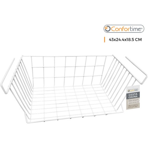 Comfortime Kitchen Shelf Basket 43x24.4x18.5cm
