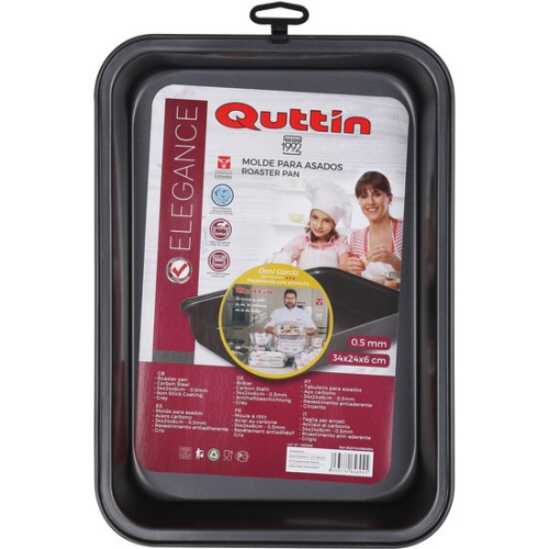 Rectangular Tray 34x24cm/0.5mm Quttin