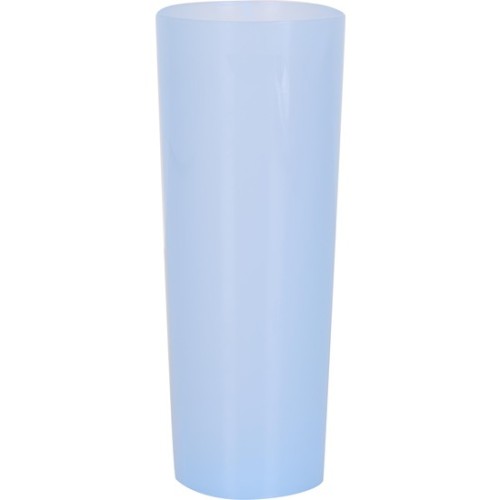 Set of 24 Reusable Tube Glasses 330cc