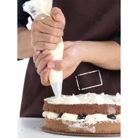 Set of 8 Pastry Bags with 3 Nozzles Wooow