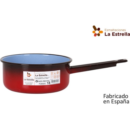 Cazo Recto 18cm-1,8l Fuego