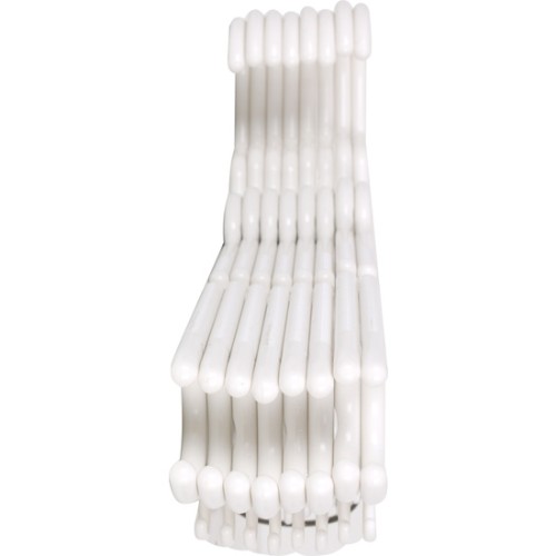 Set of 8 Plastic Hangers 43x22cm Ruth