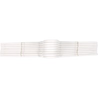 Set of 8 Plastic Hangers 43x22cm Ruth