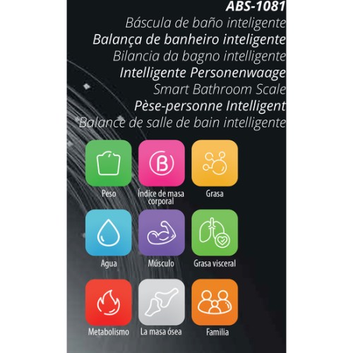Smart Bathroom Scale 150kg Bluetooth App