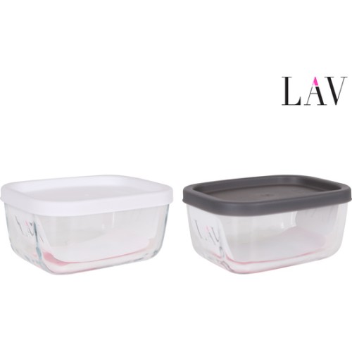 Rectangular Food Container 405cc with Lid