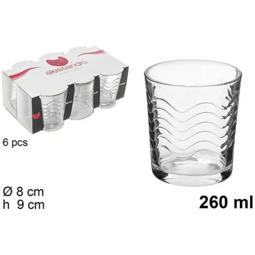 Bali Glass Set of 6 260ml