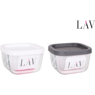 270cc Rectangular Lunch Box with Lid Cube