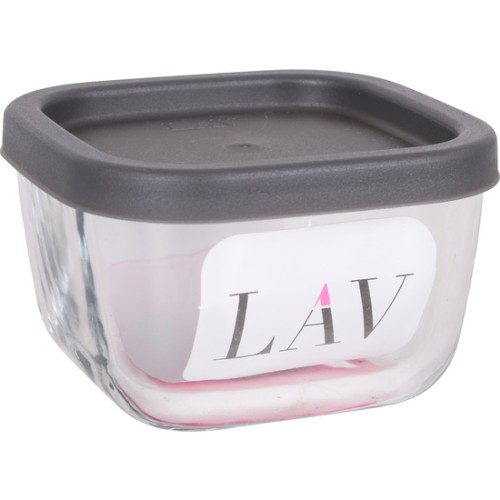 270cc Rectangular Lunch Box with Lid Cube