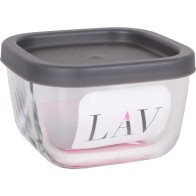 270cc Rectangular Lunch Box with Lid Cube