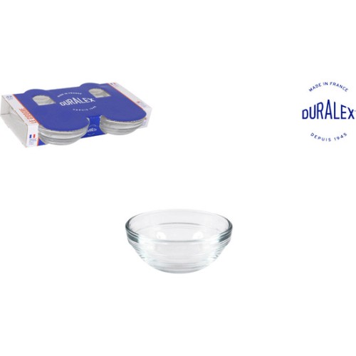 Set de 4 Bolos Apilables 36cc Lys Transparente - Utensilios de Cocina que Ahorran Espacio