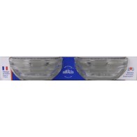 Set de 4 Bolos Apilables 36cc Lys Transparente - Utensilios de Cocina que Ahorran Espacio